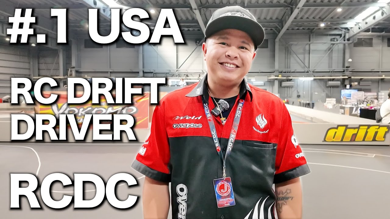 アメリカ人No.1ドライバー登場 /  USA RC drift champion joins RCDC 2024