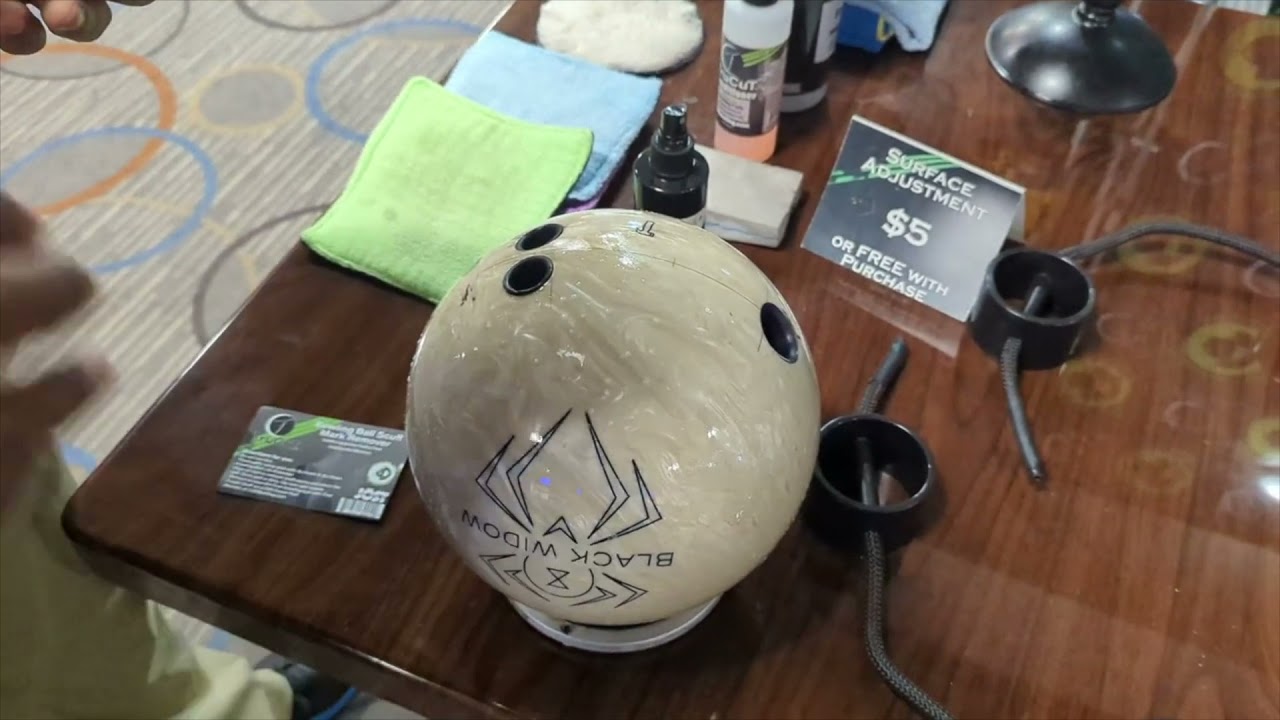 Life After Death Bowling Ball Cleaner vs Black Widow Ghost