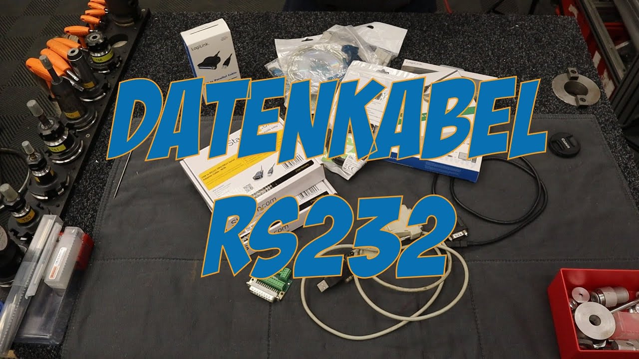 MAHO CNC Tipps & Tricks E12 - Datenkabel RS232 auf USB