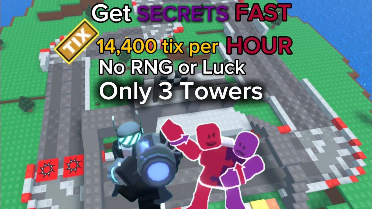 Get Secrets FAST With This Strategy In Retro Tower Defense