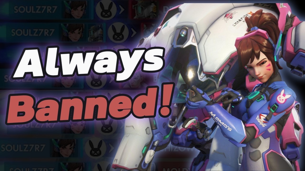 Why Dva is Always BANNED in Overwatch!