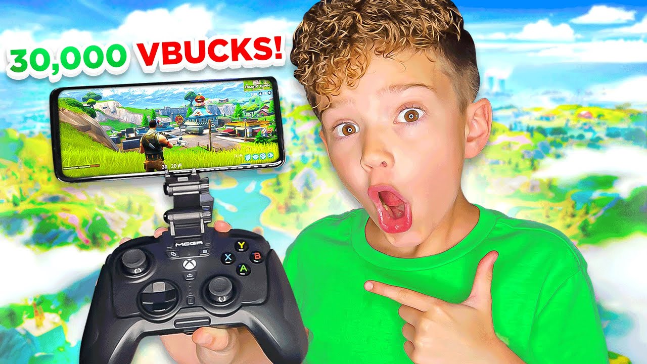 1000 VBUCKS PER KILL 😲But From MOBILE / XBOX / PC (MOGA XP-Ultra CONTROLLER GIVEAWAY)