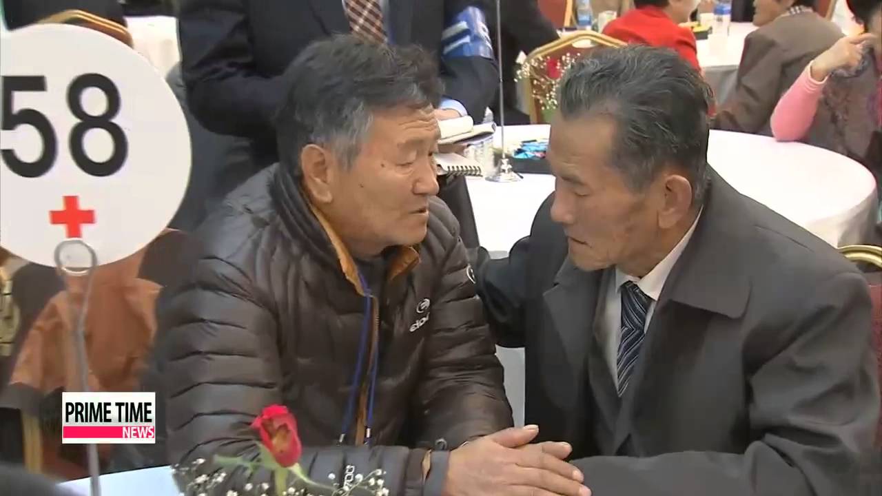 Korean families are separated again after short three－day reunion 

이산가족 눈물의 이별