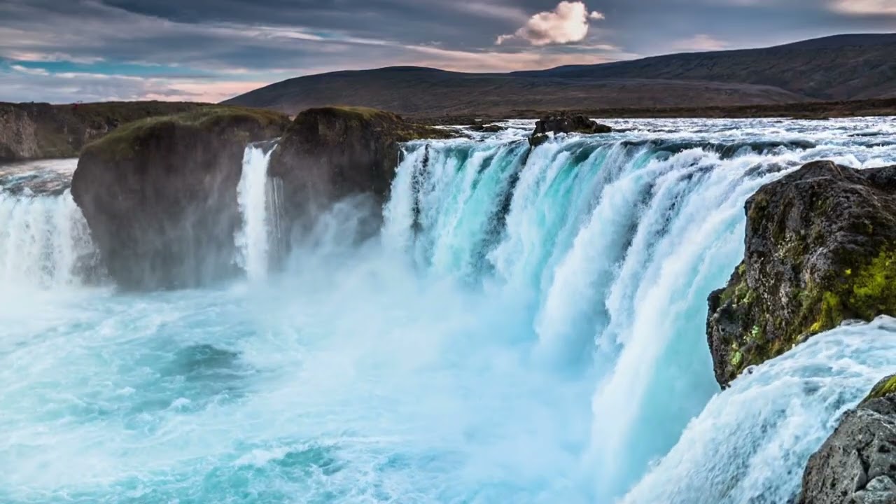 Relaxing Waterfall Sounds for Deep Sleep | Soothing White Noise for Insomnia, Meditation & Focus