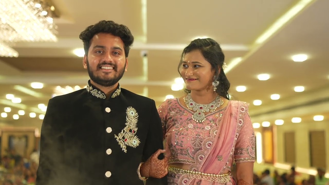 Best Cinematic Reception Teaser | Kiran 💕 Mahalakshmi |#kireeti_kick_photography