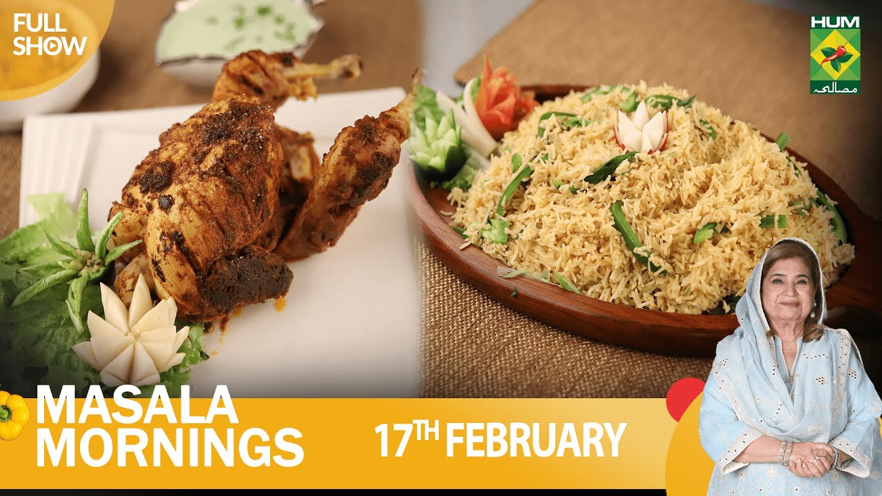 Masala Mornings - 17 Feb 2023 - Recipes: Chicken Fajita Roast, Cilantro Sauce - Shireen Anwar
