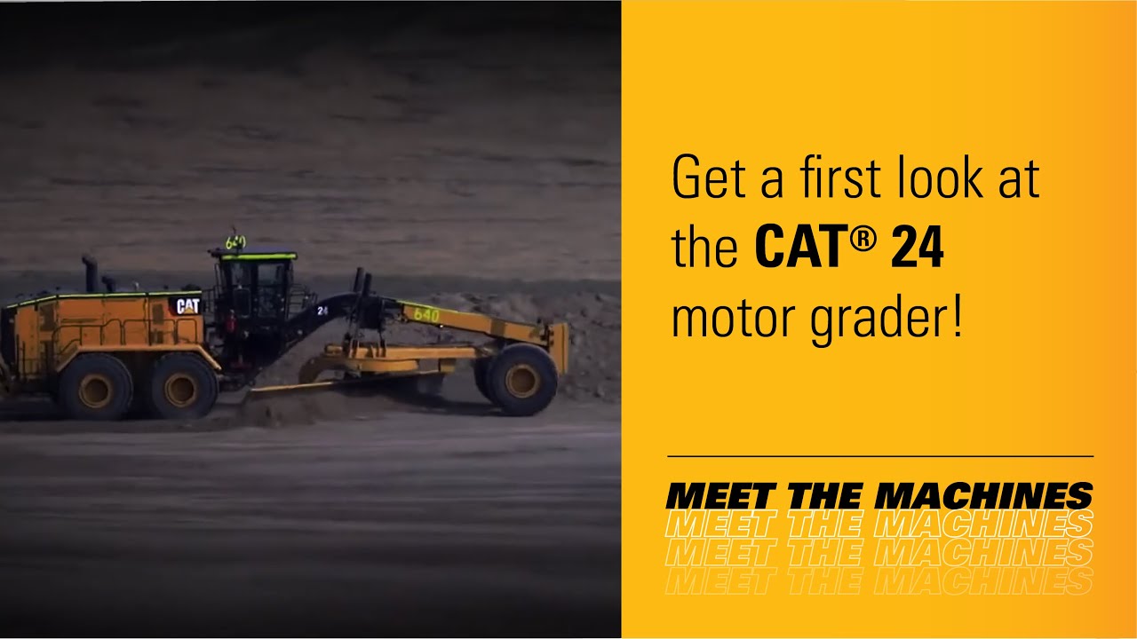 Cat&reg; 24 Motor Grader