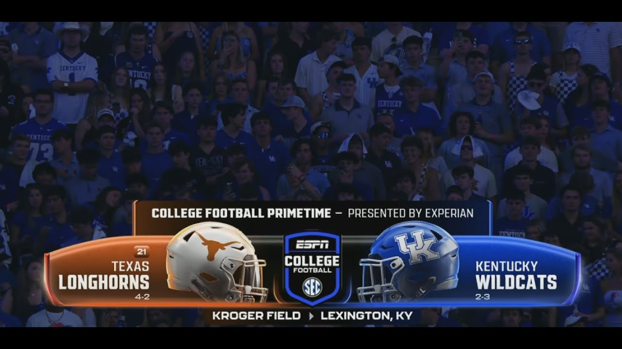 2025 - Kentucky Football - Kentucky vs Texas (Game 6)