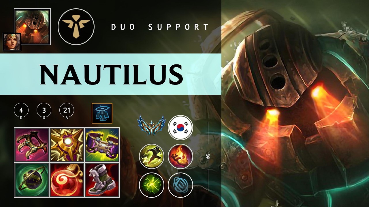 Nautilus Support vs Karma - KR Challenger Patch 26.05