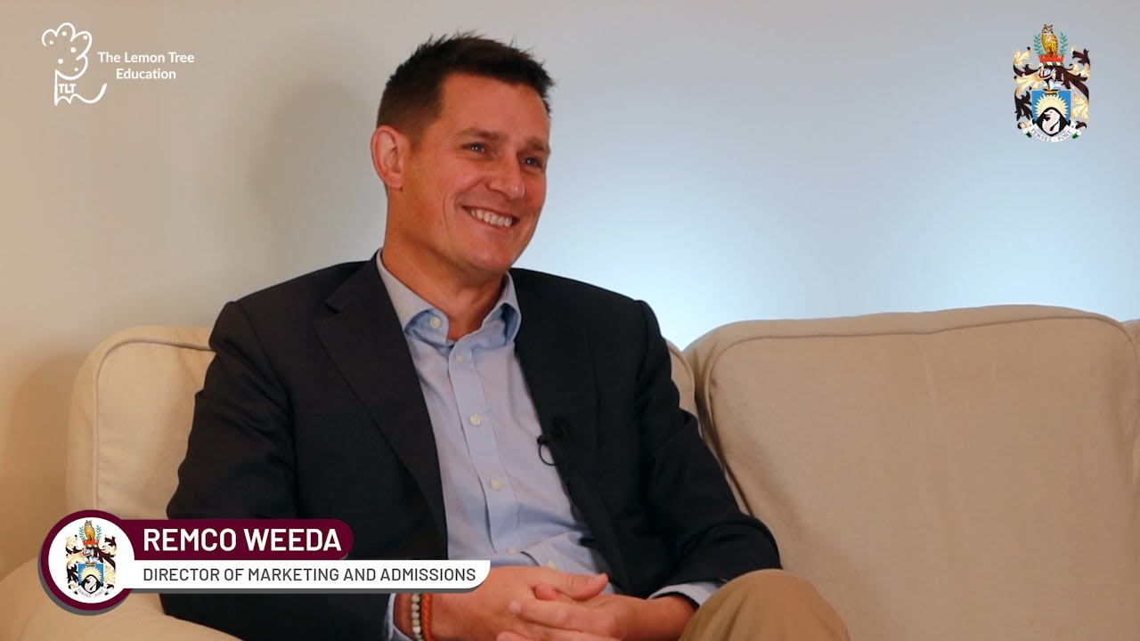 Hoy nos visita: Remco Weeda, director de marketing y admisiones en Scarborough College
