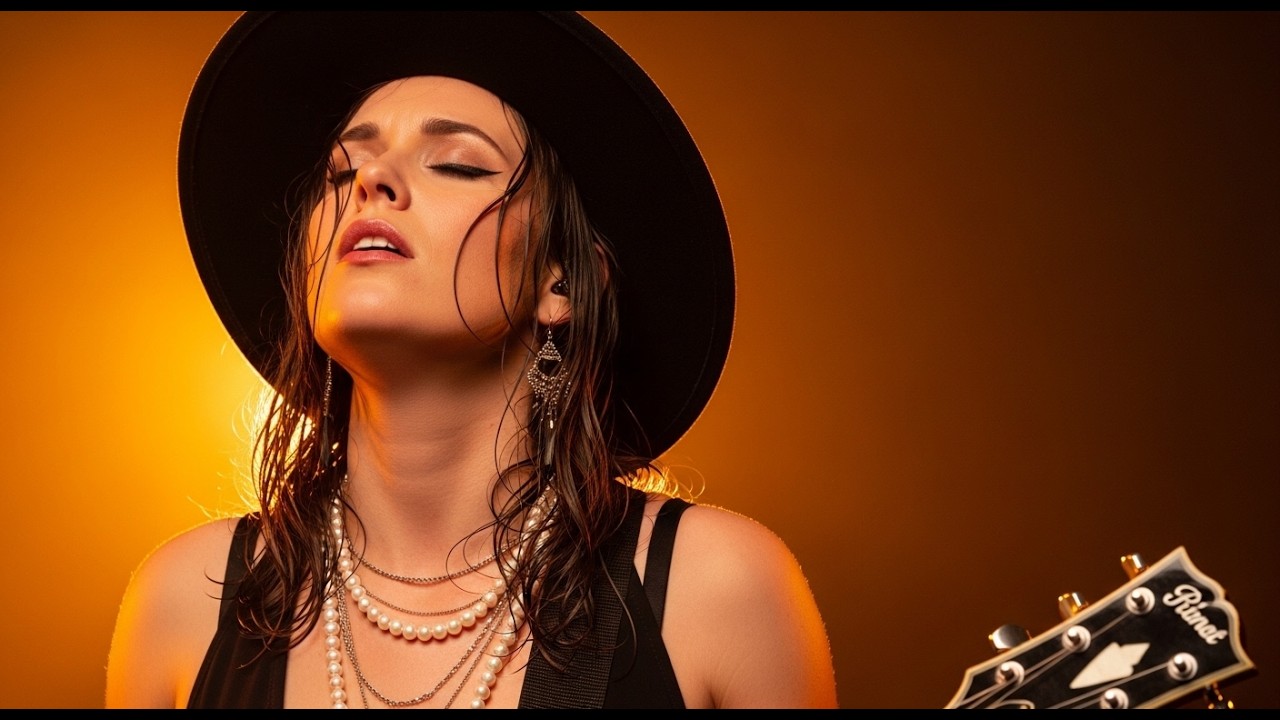 Janis Joplin, ZZ Top, Amy Winehouse, SRV Classic Blues Rock Powerful Guitar with Powerful Lady Vocal