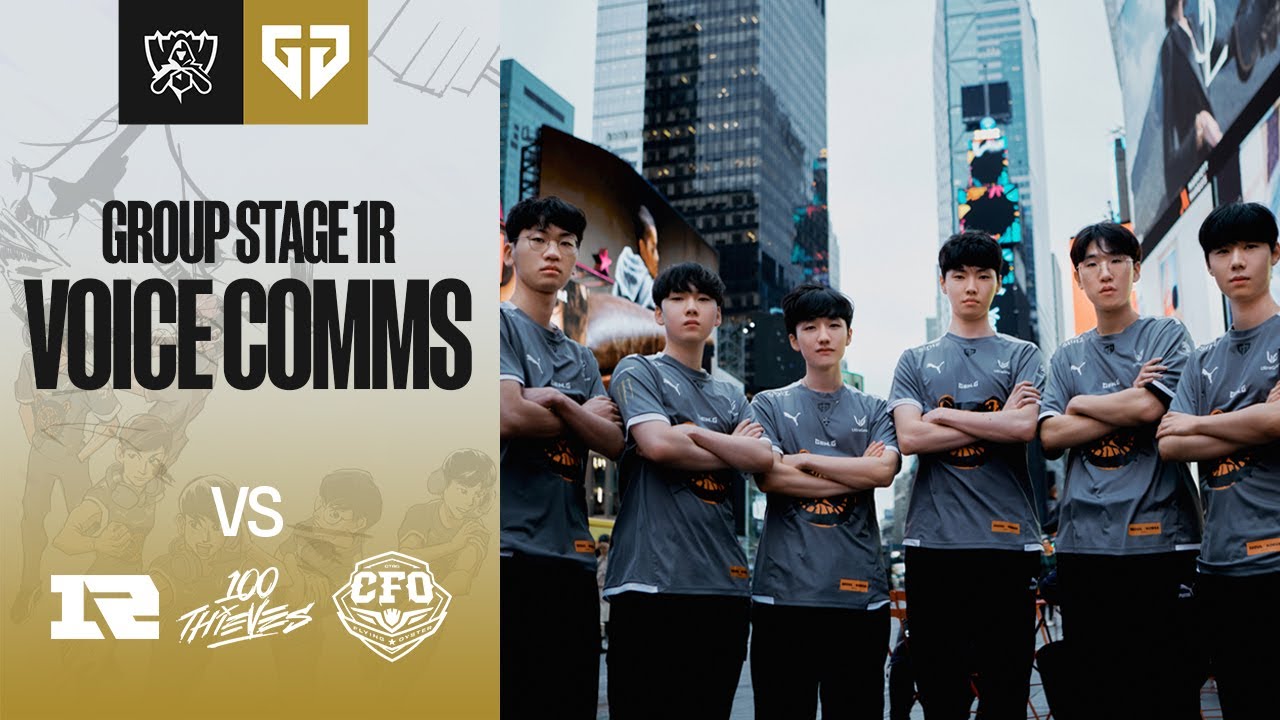 뉴욕 현지에 울리는 호랑이의 포효, 사냥 시작합니다 │젠지 팀 보이스│ 2022 LoL 월드 챔피언십 그룹 스테이지 1R [ENG SUB]