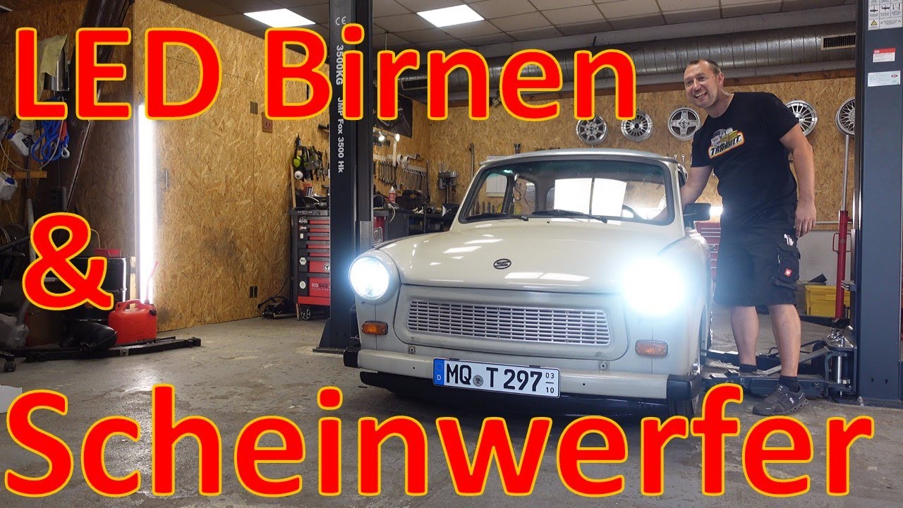 Scheinwerfer und Lichtschwert für´n Trabant - TIG Produktvorstellung