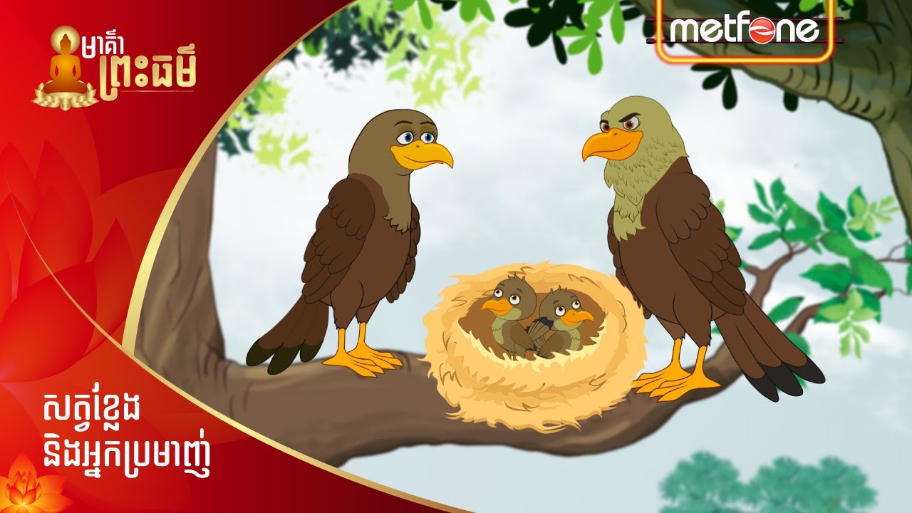 Metfone - មាគ៌ាព្រះធម៌ | Path of Dharma - សត្វខ្លែង និងអ្នកប្រមាញ់ | The Hawk and Hunter