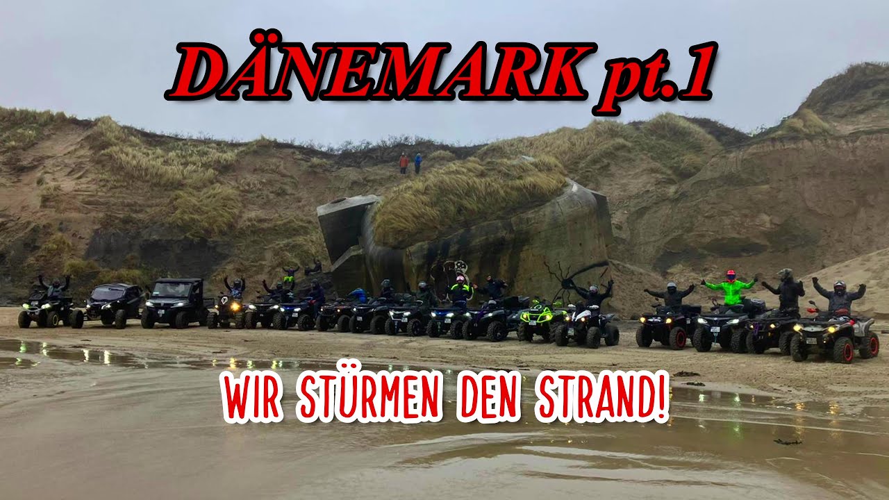 DÄNEMARK pt.1 Wir stürmen den STRAND!