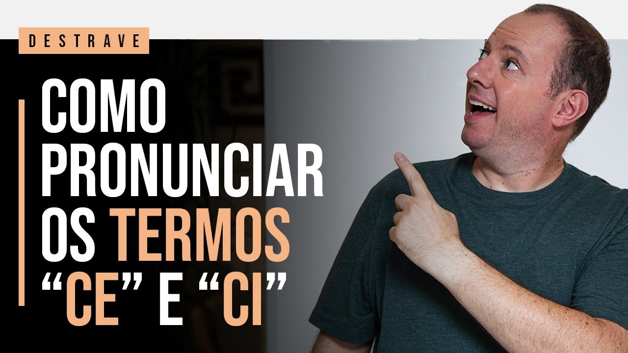 COMO PRONUNCIAR OS TERMOS 