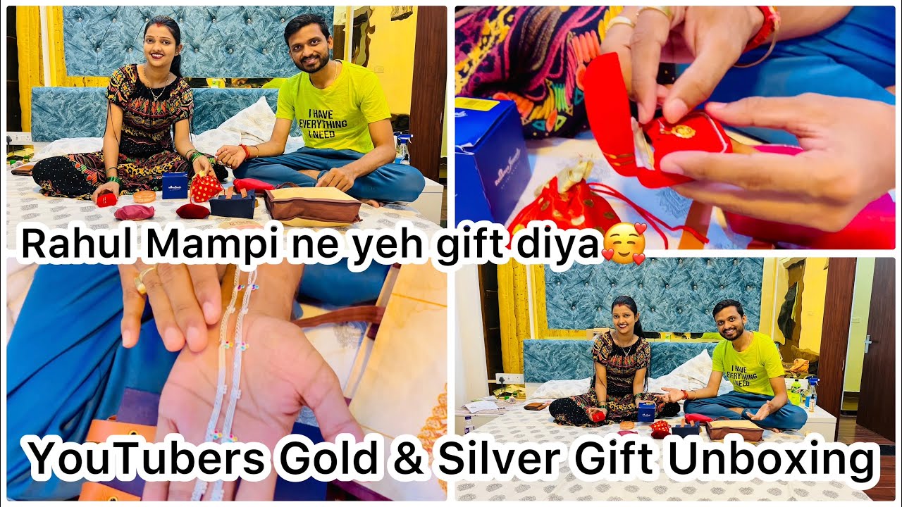 Vlog #1908 | Youtubers Grand Gifts Unboxing | @mampirahul  ने क्या गिफ्ट दिया | | Sachin Manisha