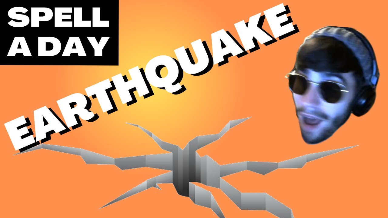 EARTHQUAKE | Destroy Cities With A Single Spell - Spell A Day D&D 5E +1