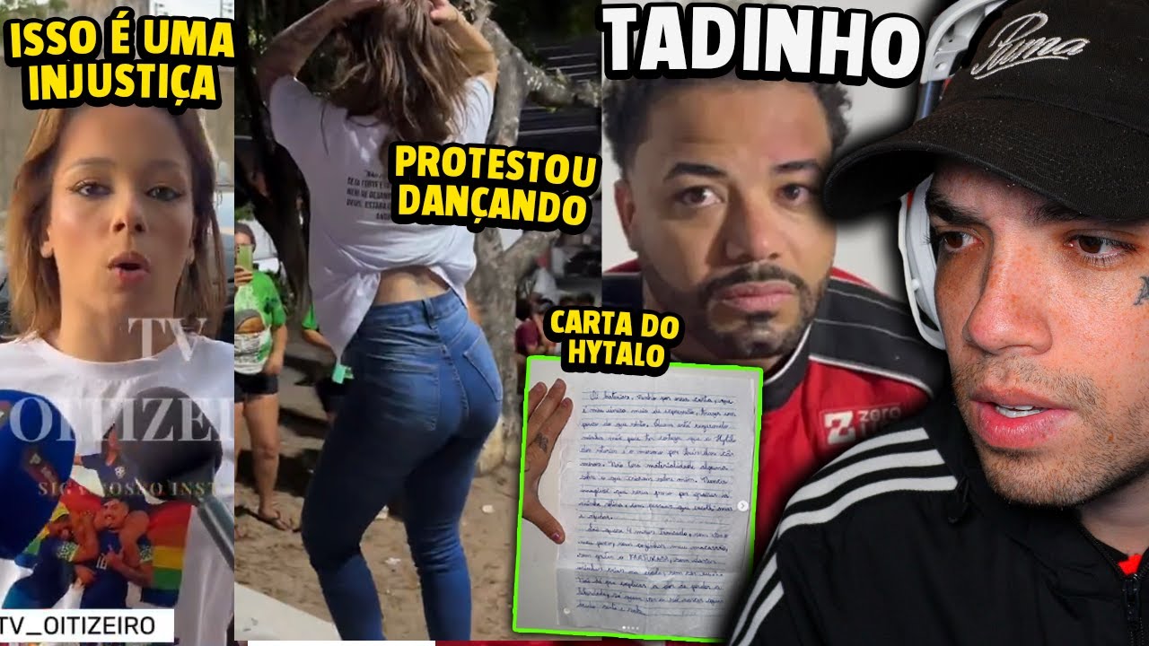 KAMYLINHA DANÇA FUNK NA FRENTE DA CADEIA PRA SOLTAR HYTALO SANTOS