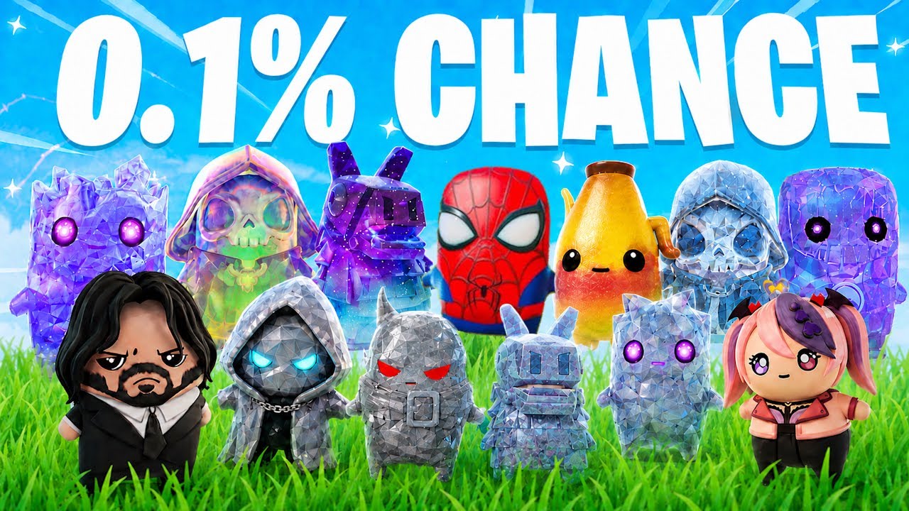 Finding EVERY *NEW* SPRITE in Fortnite (Gem Sprites)
