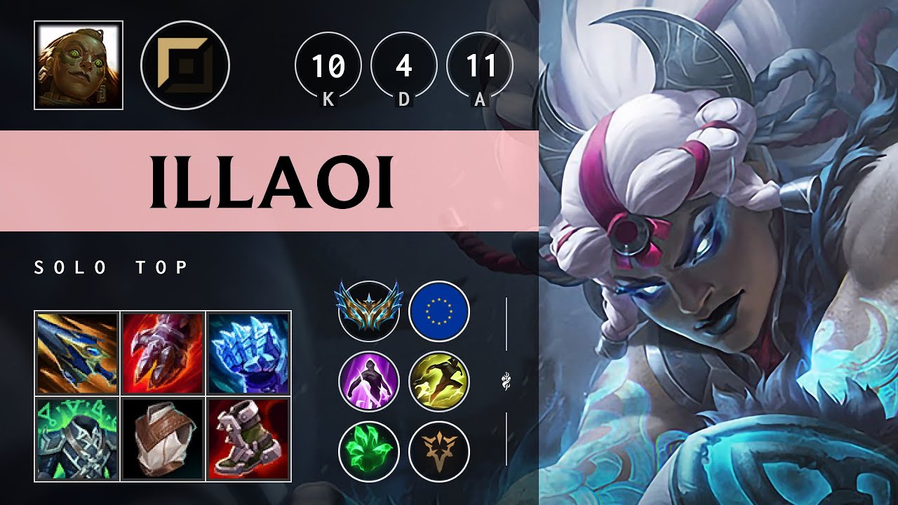 Illaoi Top vs Olaf - EUW Challenger Patch 25.S1.2