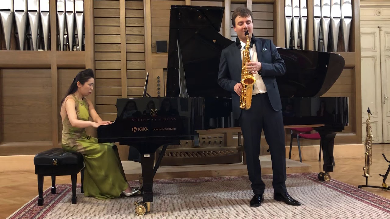 Denisov: Sonata for Saxophone and Piano by Miha Rogina & Sae Lee