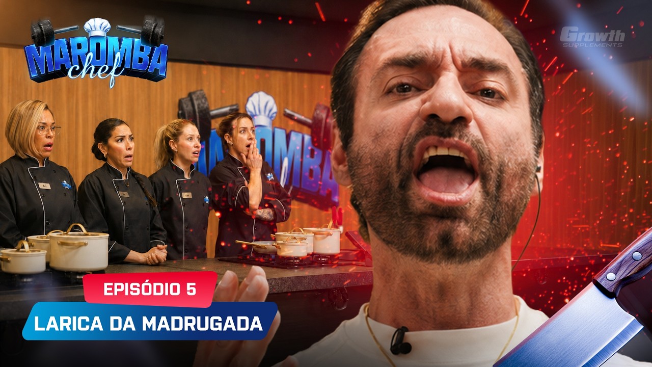 GABA, CORBUCCI e CABO PEREIRA na LARICA DA MADRUGADA do MAROMBA CHEF na GROWTH TV | EP. 05