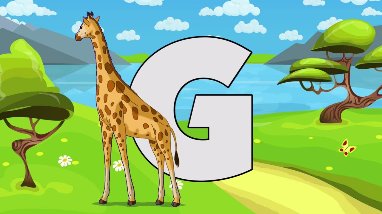 ABC Alphabet for Children | ABC Animals Alphabet |  Education ABC Nursery Letters | A to Z Phonics