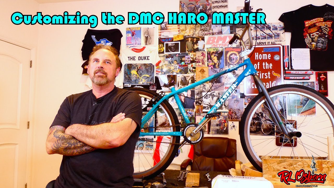 RL Customizes his new DMC Haro Master 26in:  Magura Brakes New Forks and More!