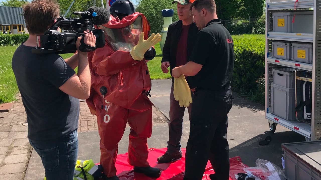 Maxim Hartman op bezoek bij Incidentenbestrijding