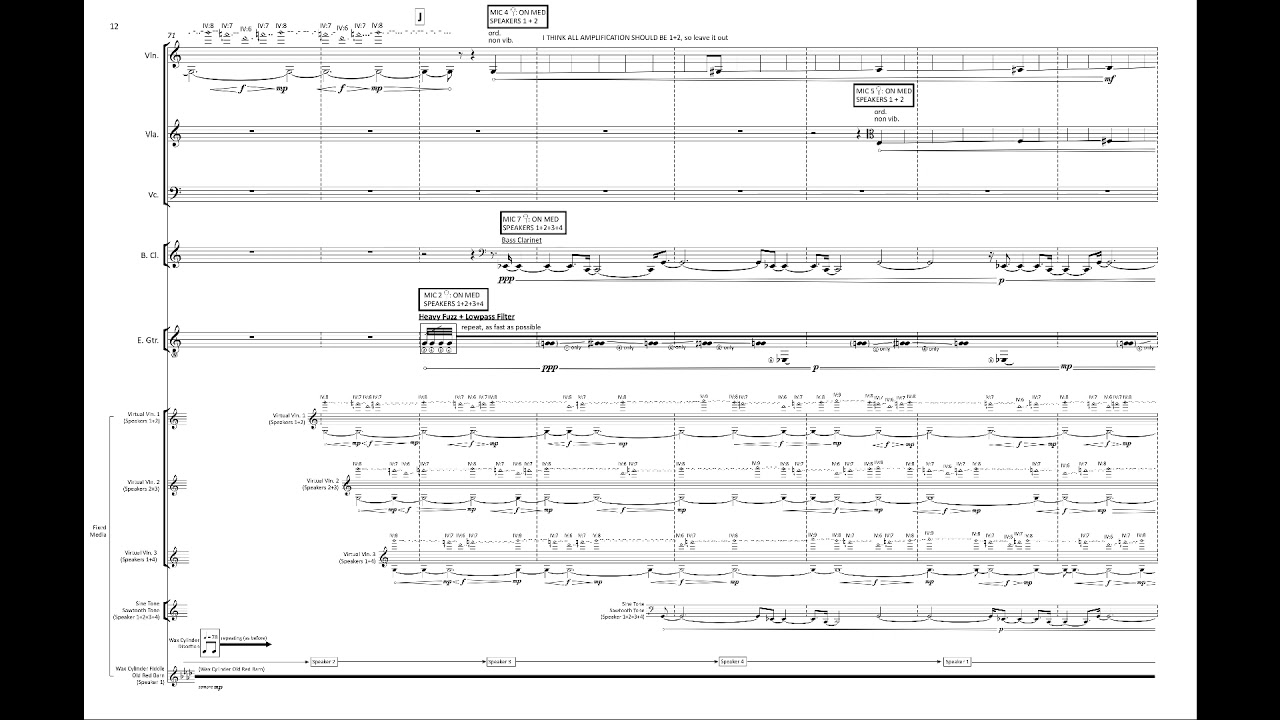 William Dougherty - old red barn (w/ score) (2021) (for ensemble and fixed media)