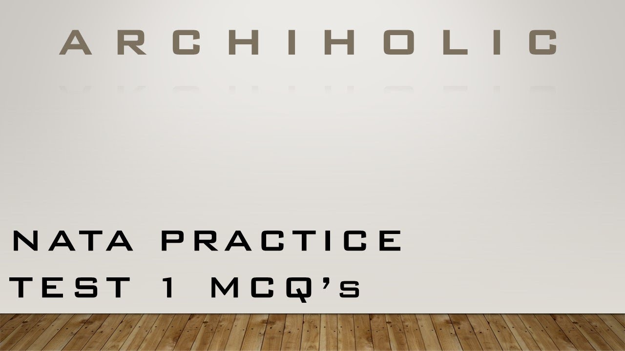 NATA MOCK TEST PREPARATION 1 || FOR SESSION 2021-22 || TEAM ARCHIHOLIC
