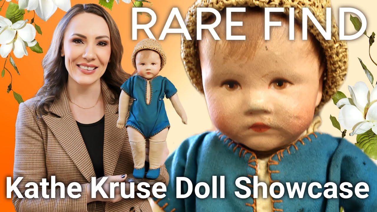 Rare Find: Kathe Kruse VII Antique Cloth Doll from 1927