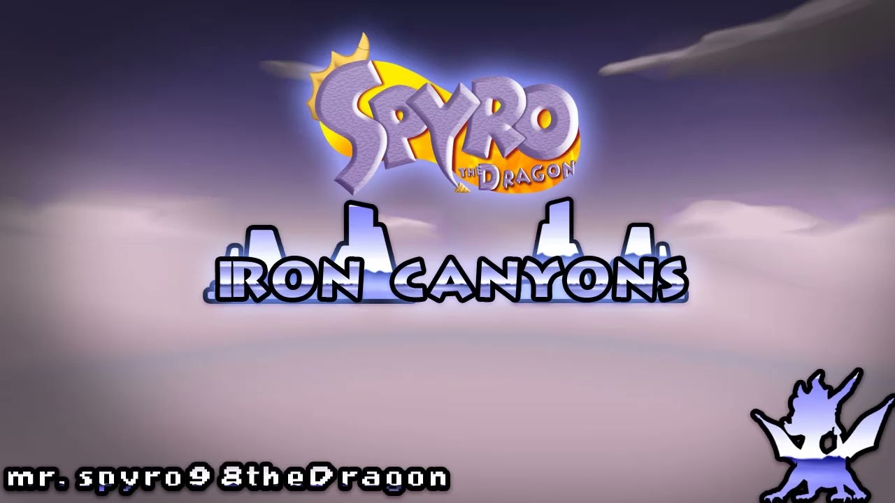 Spyro the Dragon - Iron Canyons - Custom Inspired Track