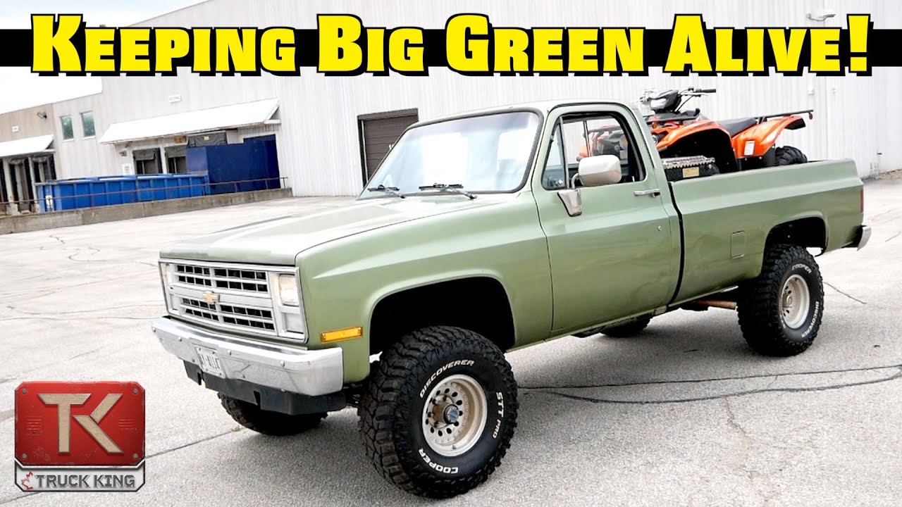 Rust Proofing my 1985 Chevy K10 with Krown - See The Process in Action + It's ATV Pickup Day!