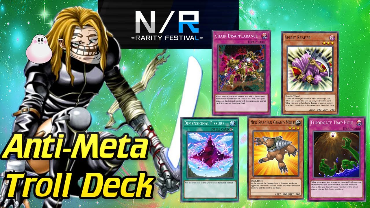ANTI-META TROLL DECK  (N/R FESTIVAL) Yu-Gi-Oh! MASTER DUEL (GAMEPLAY + DECK PROFILE)