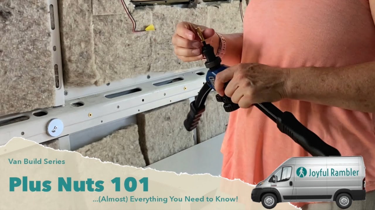 Plus Nuts 101: How to Install Pre-Bulbed Fasteners in Sheet Metal Walls | Van Build #23