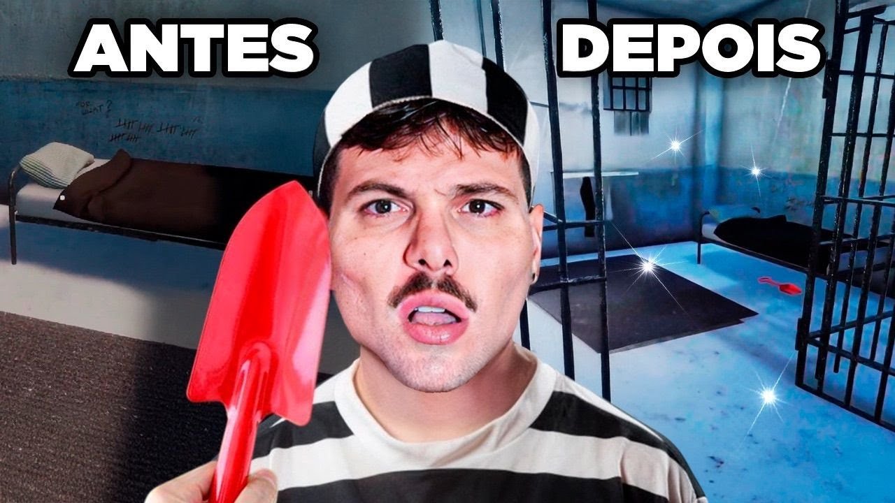 FINALMENTE AUMENTEI MEU ESPAÇO NA CELA - Prison Escape
