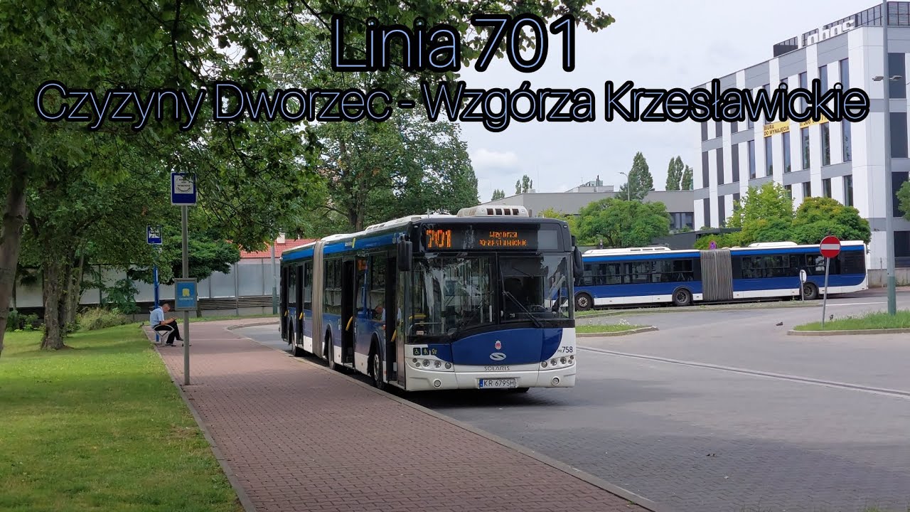 Solaris Urbino 18 III PR758 - MPK Kraków Linia 701