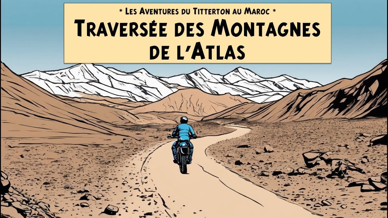 Atlas Mountain Pass at 2900m Elevation | Morocco Motorcycle Adventure Episode 2