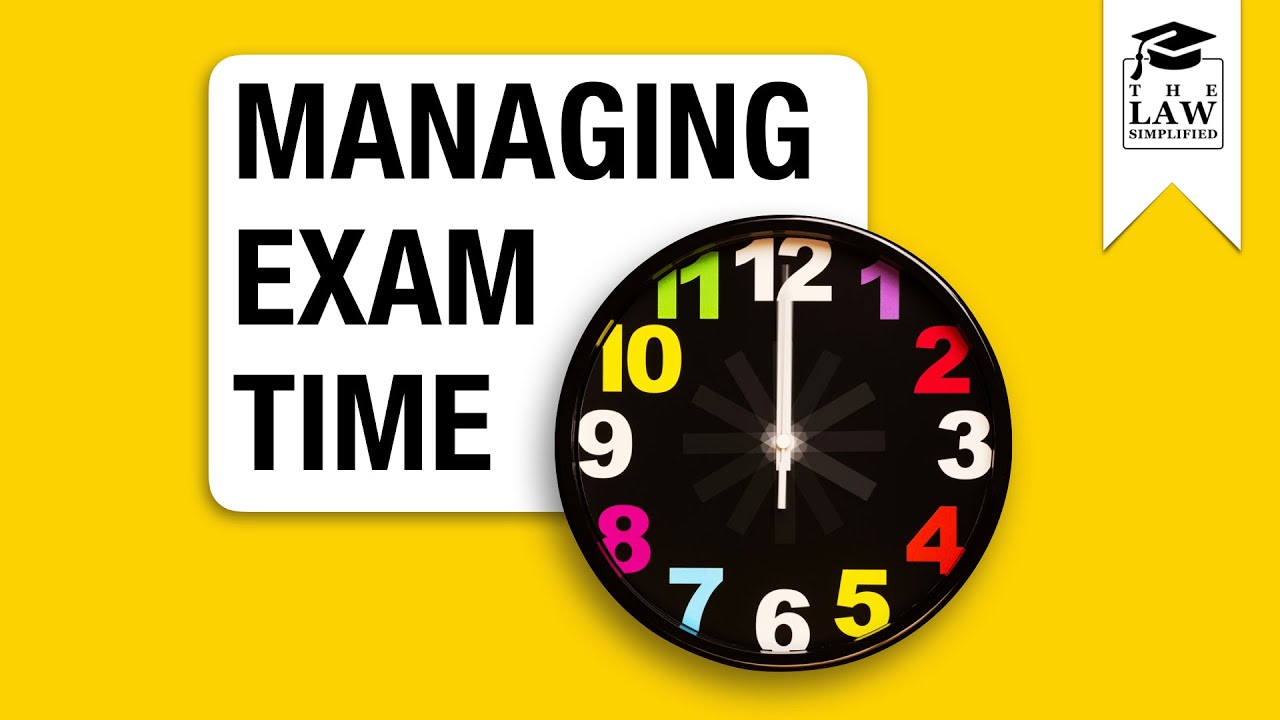 Managing Time During Exams