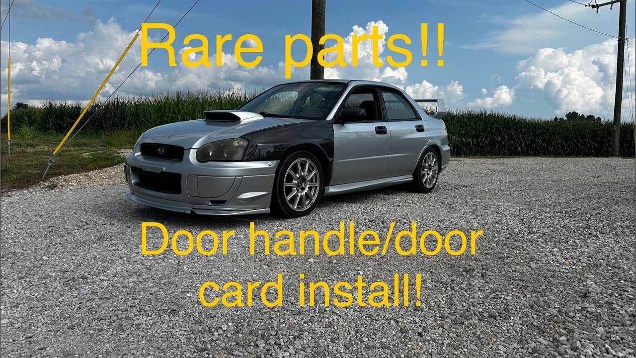 Rare Carbon Fiber Parts for Blobeye STI!!
