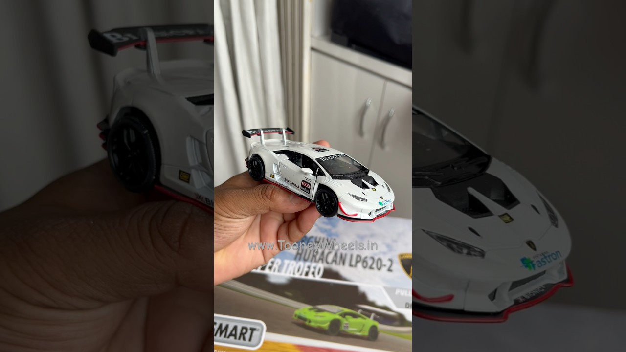 Kinsmart 1:36 Lamborghini Huracan LP620-2 Super Trofeo #tooneywheels #diecast #lamborghini #kinsmart
