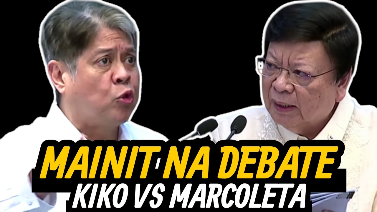 MAINIT NA DEBATE - SEN KIKO VS SEN MARCOLETA SA USAPIN TERITORYO SA SOUTH CHINA SEA