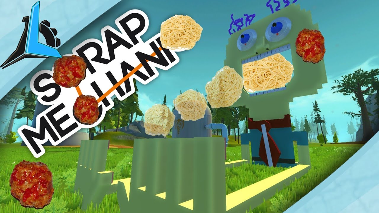 Scrap Mechanic Spaghetti Toss With Sandwich and Sghetti BOB!