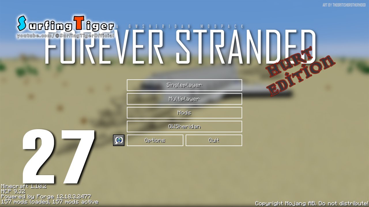 Forever Stranded Hurt Edition 27 [LIVE] - NETHER STAR FARMING