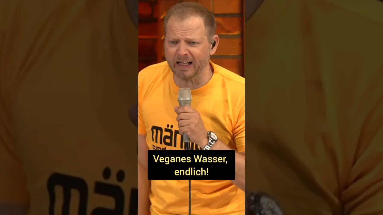 Veganes Wasser 😂 (Mario Barth)