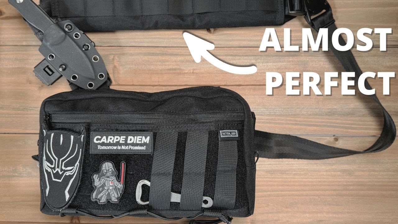 EDC Sling Review: Tactical Geek Cache  L3 Cache
