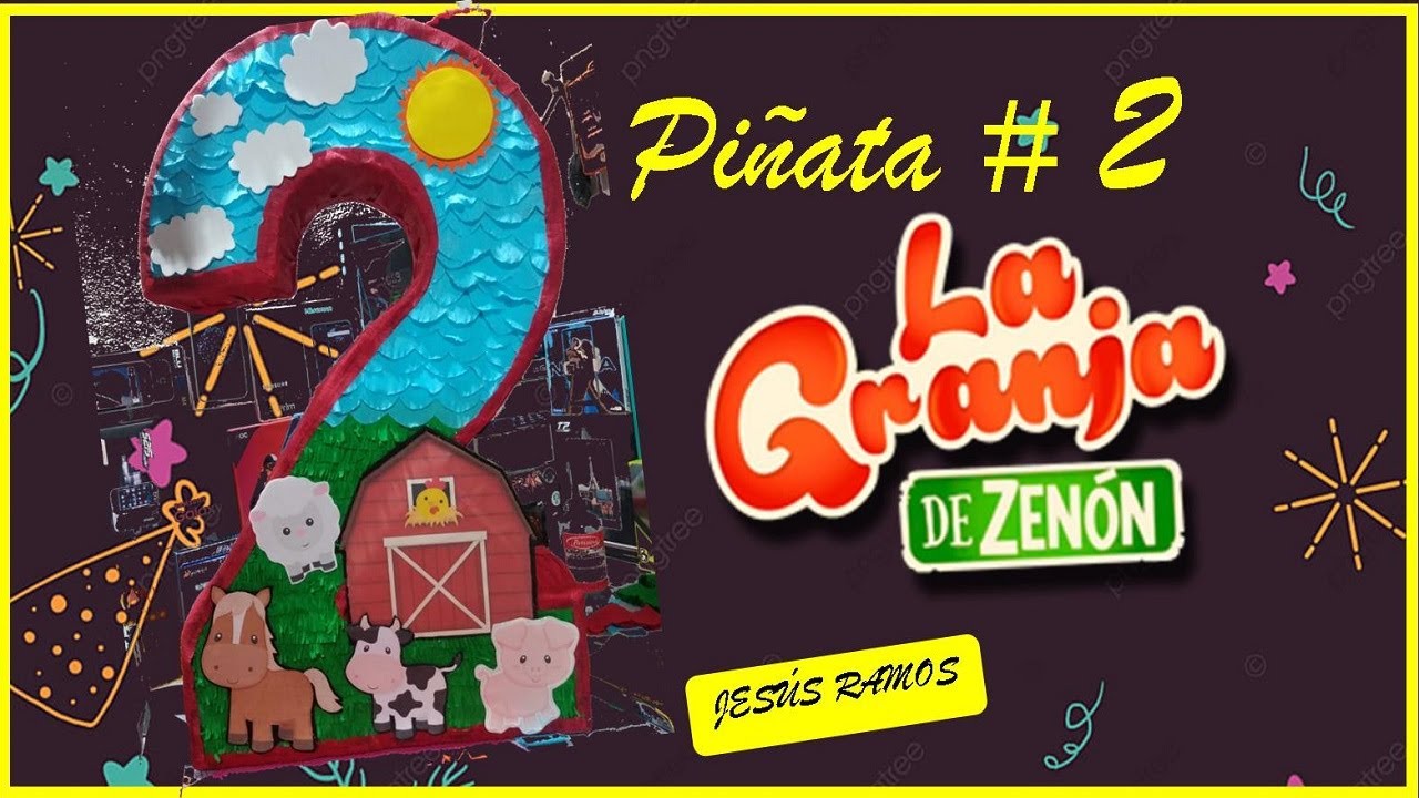 Cómo hacer una piñata de # 2 Granja de Zenón