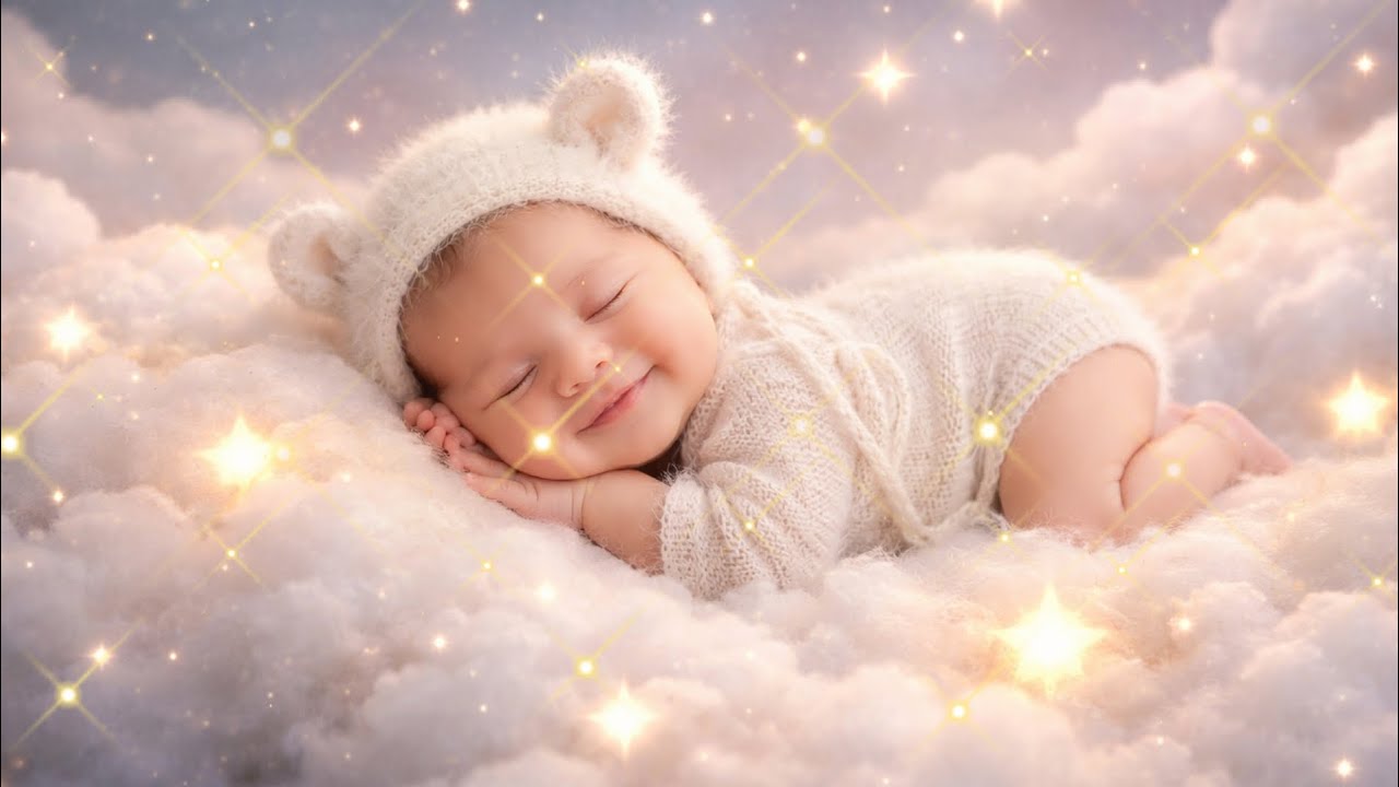 Gentle Lullaby Music for Babies 💤 Soothing Sounds for Deep Sleep + Water Sounds PART.20